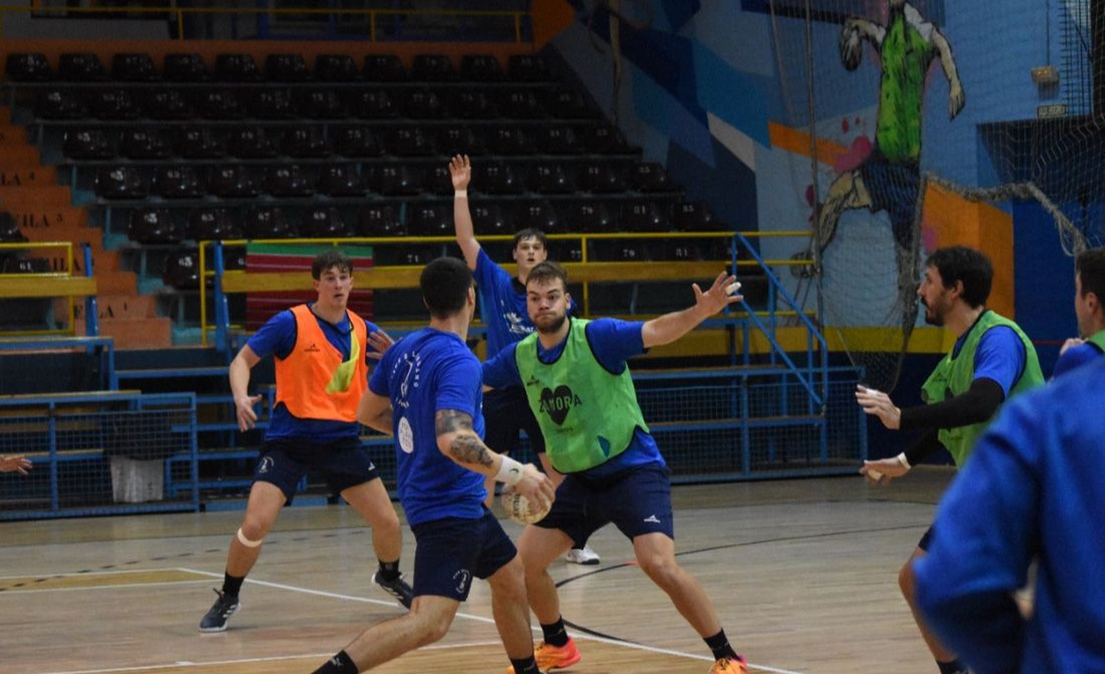Entrenamiento Balonmano Zamora