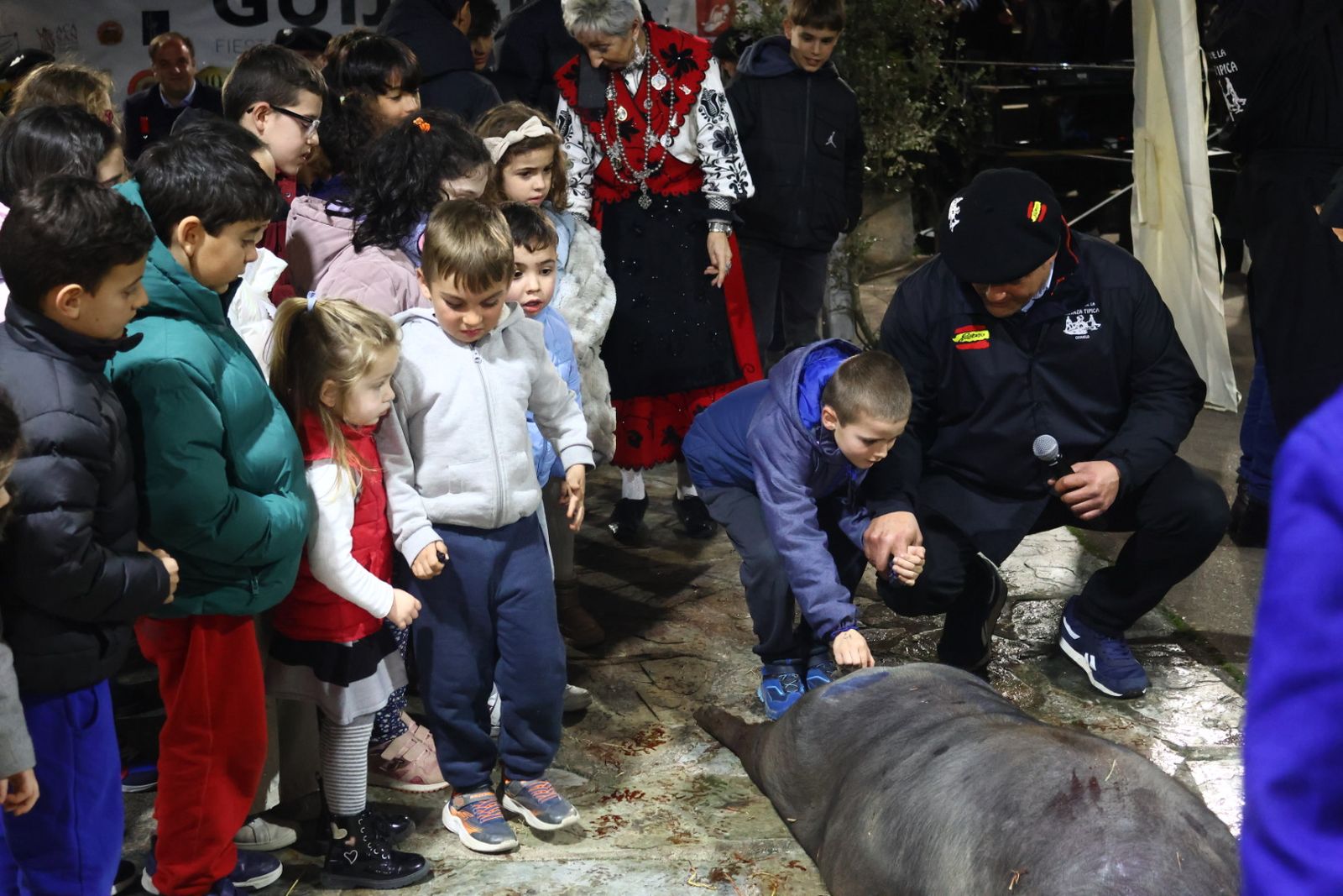 Matanza nocturna de Guijuelo dedicada a la hostelería