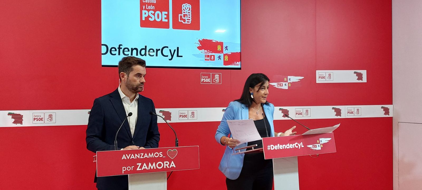 Antidio Fagúndez y Ana Sánchez