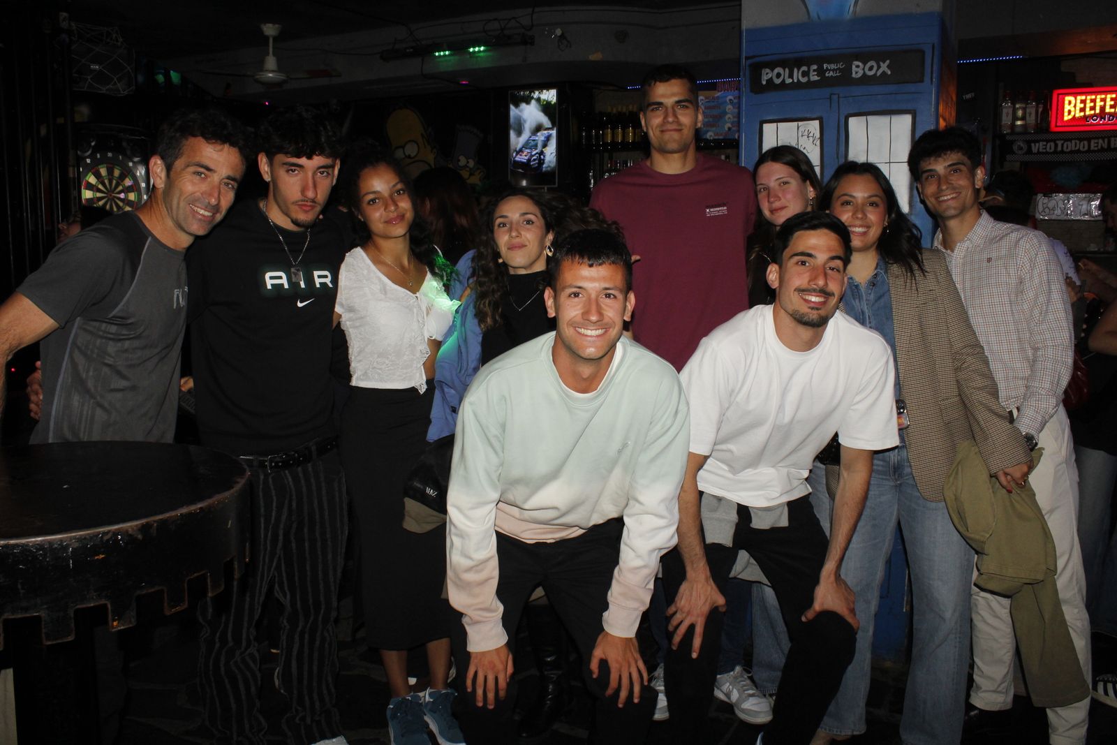 Salamanca de noche, sabado 25 de abril