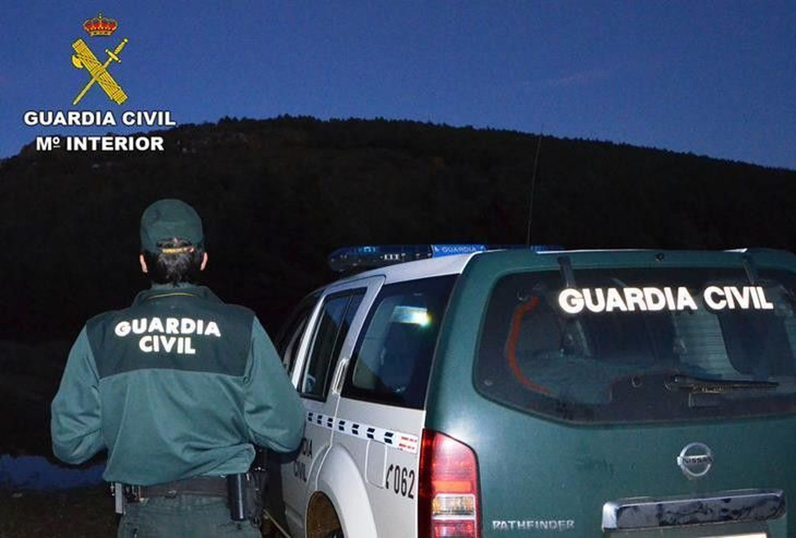 La Guardia Civil sorprende’ in franganti’ a dos personas cuando intentaban robar en un bar de Fonfría