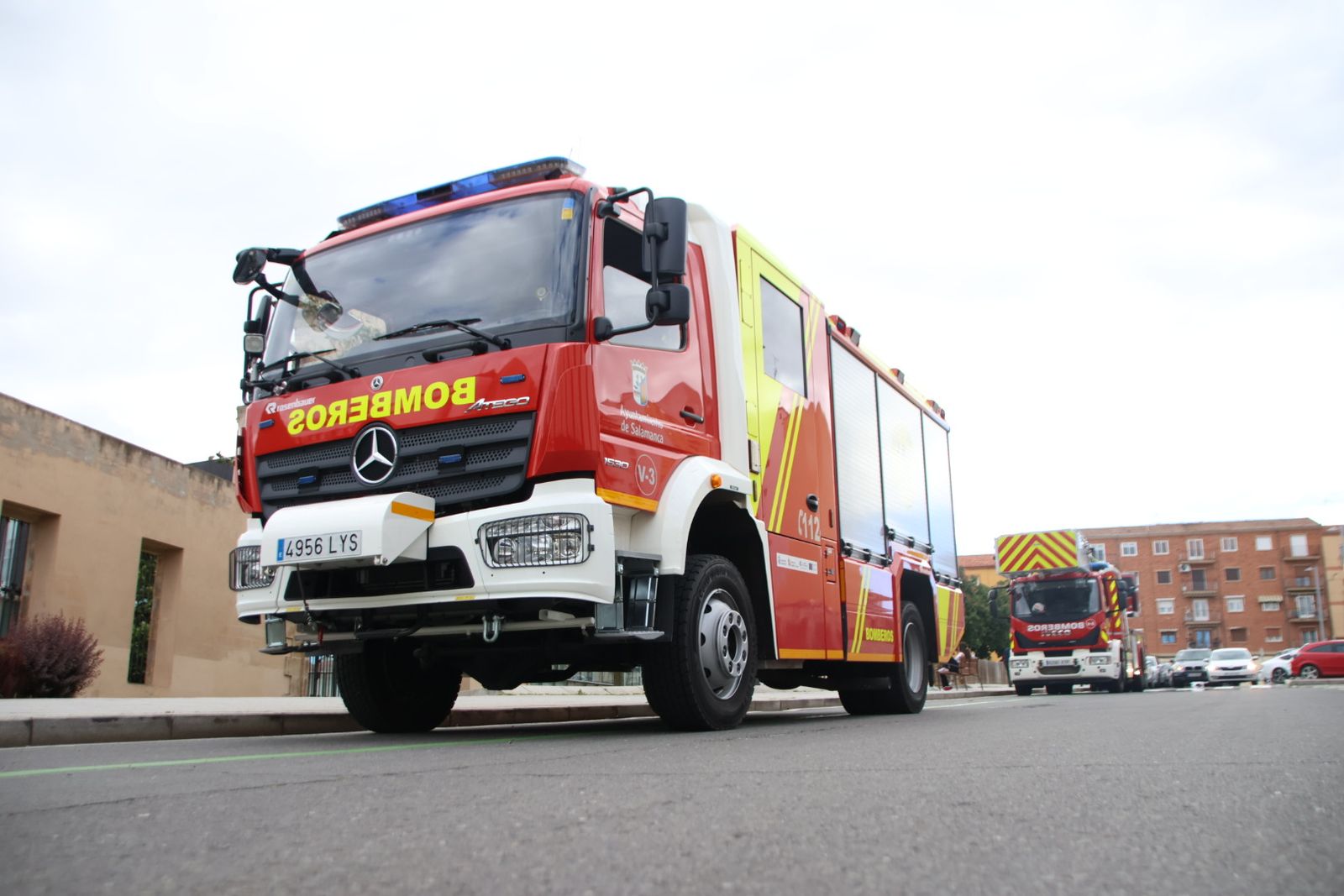 Talleres de prevención de incendios y primeros auxilios y una muestra de vehículos y material de bomberos