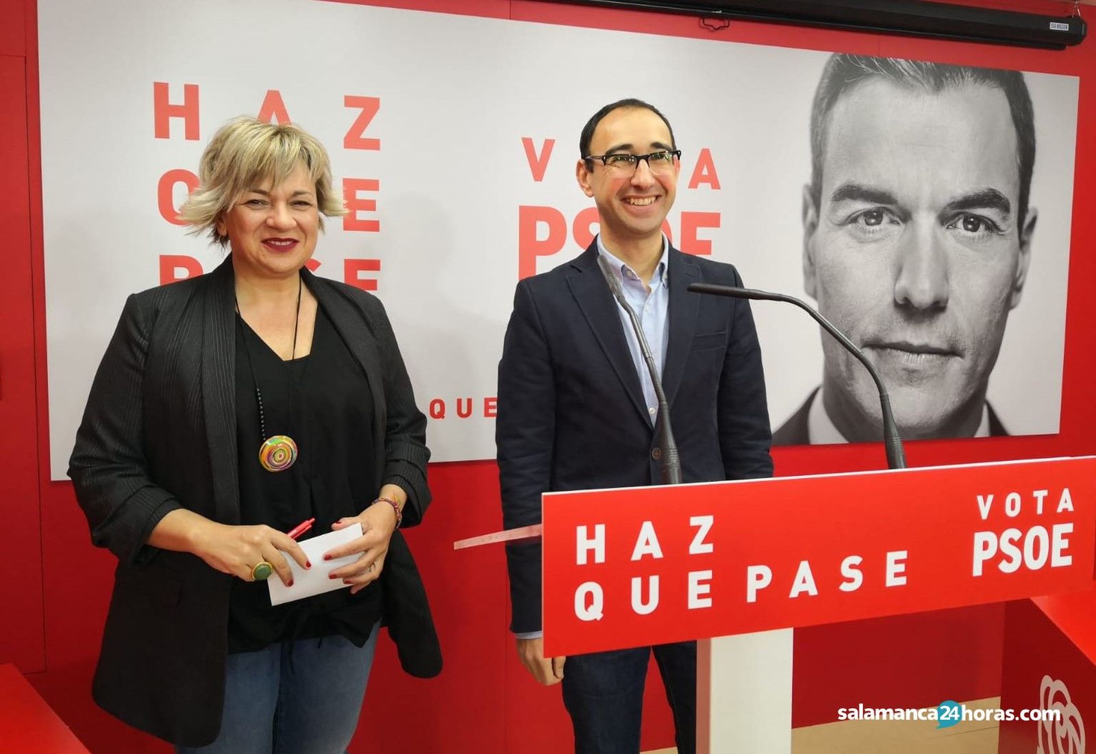 Elena Diego y David Serrada