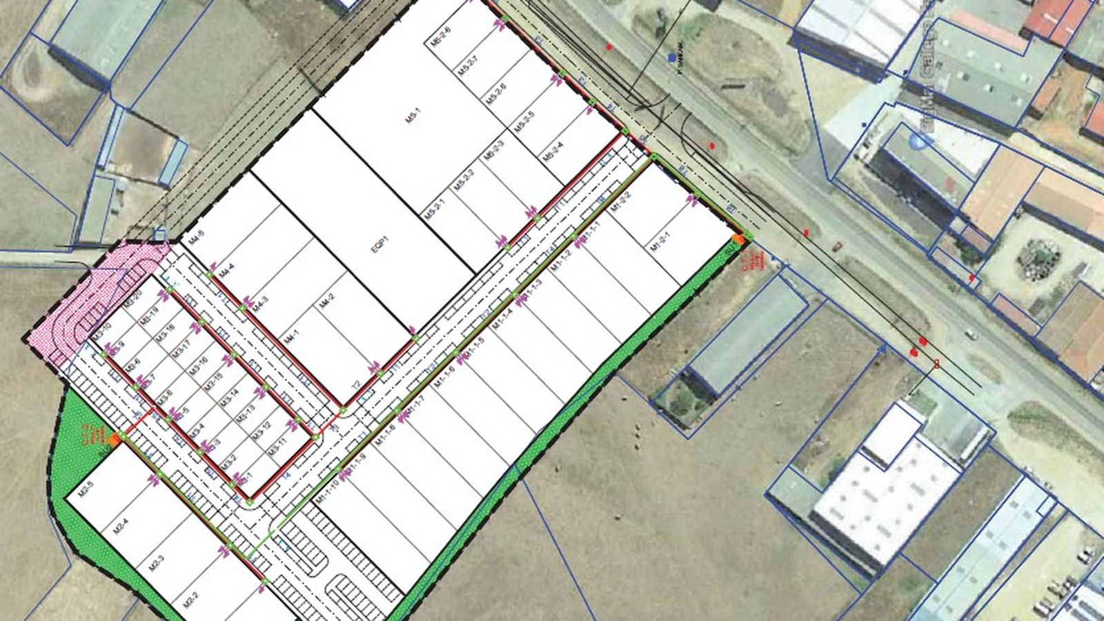 Planeamiento polígono industrial Terralba en Ciudad Rodrigo