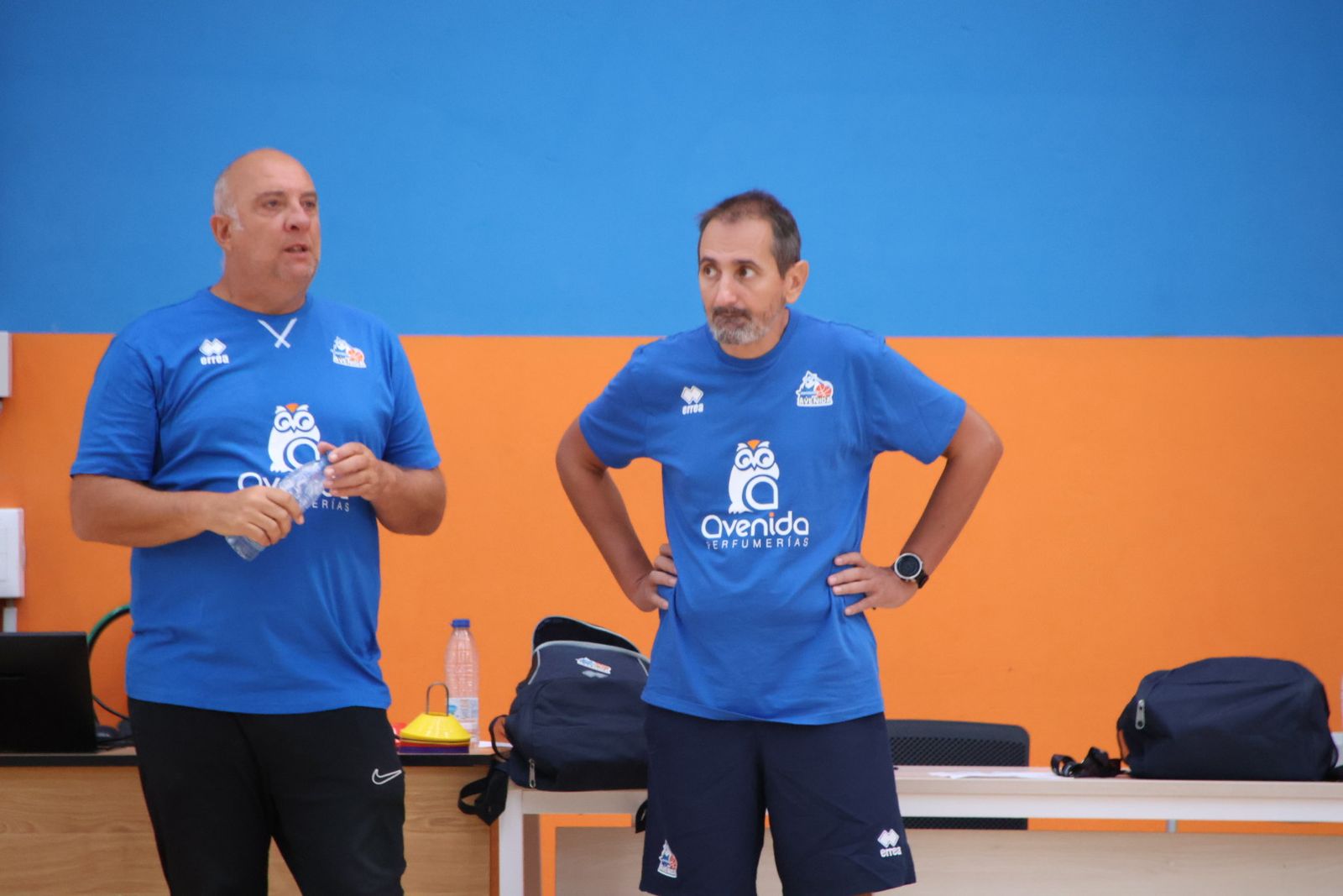 Primer entrenamiento de Perfumerías Avenida de Tercera FEB