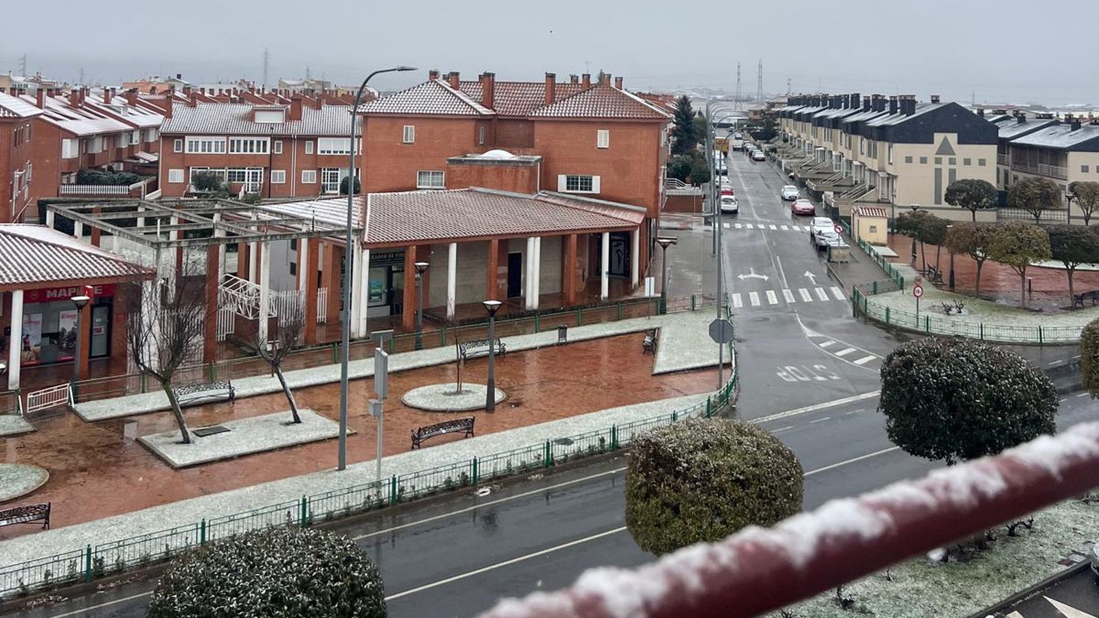 Nieve en Villares de la Reina