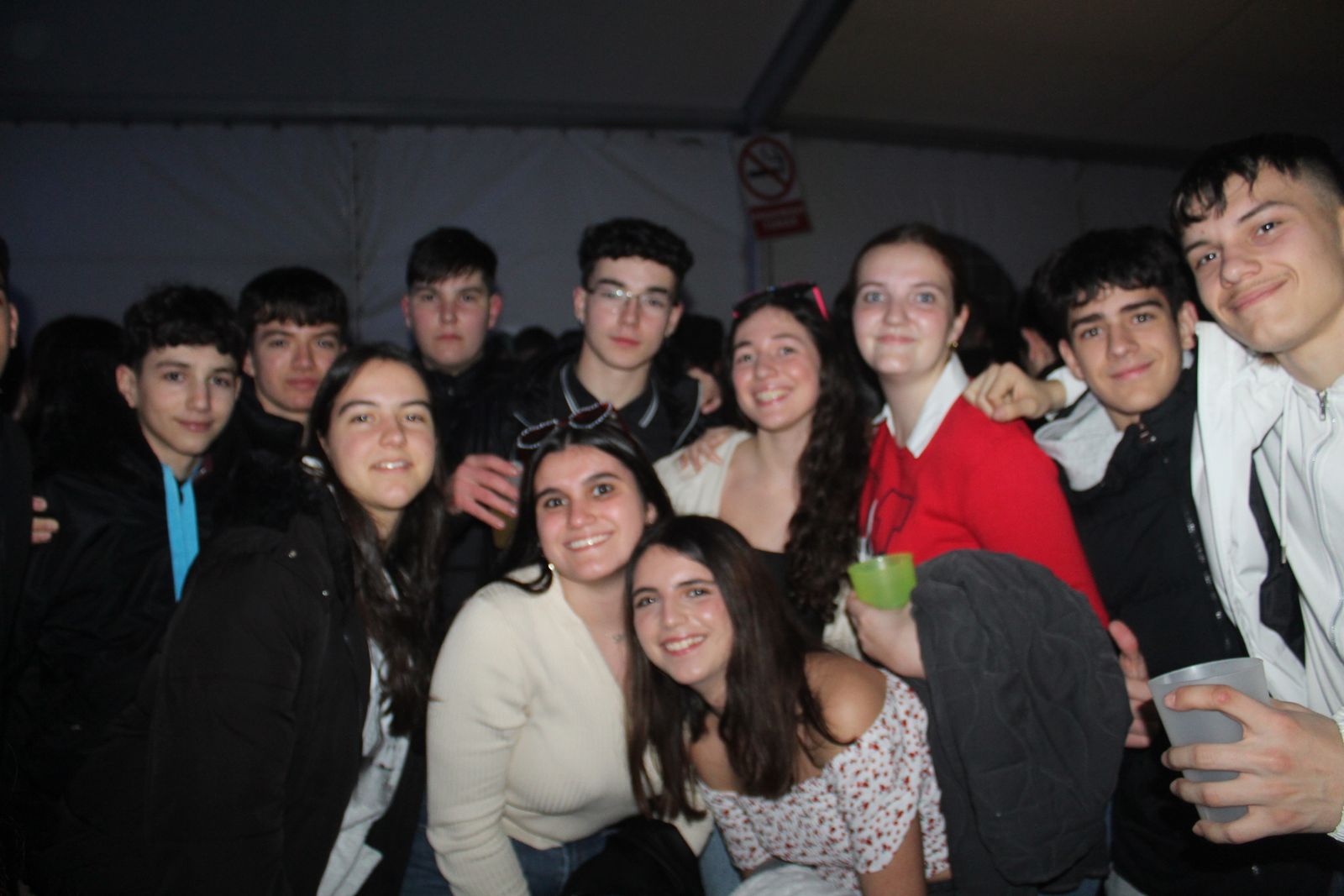 Salamanca de noche, sábado 7 de febrero