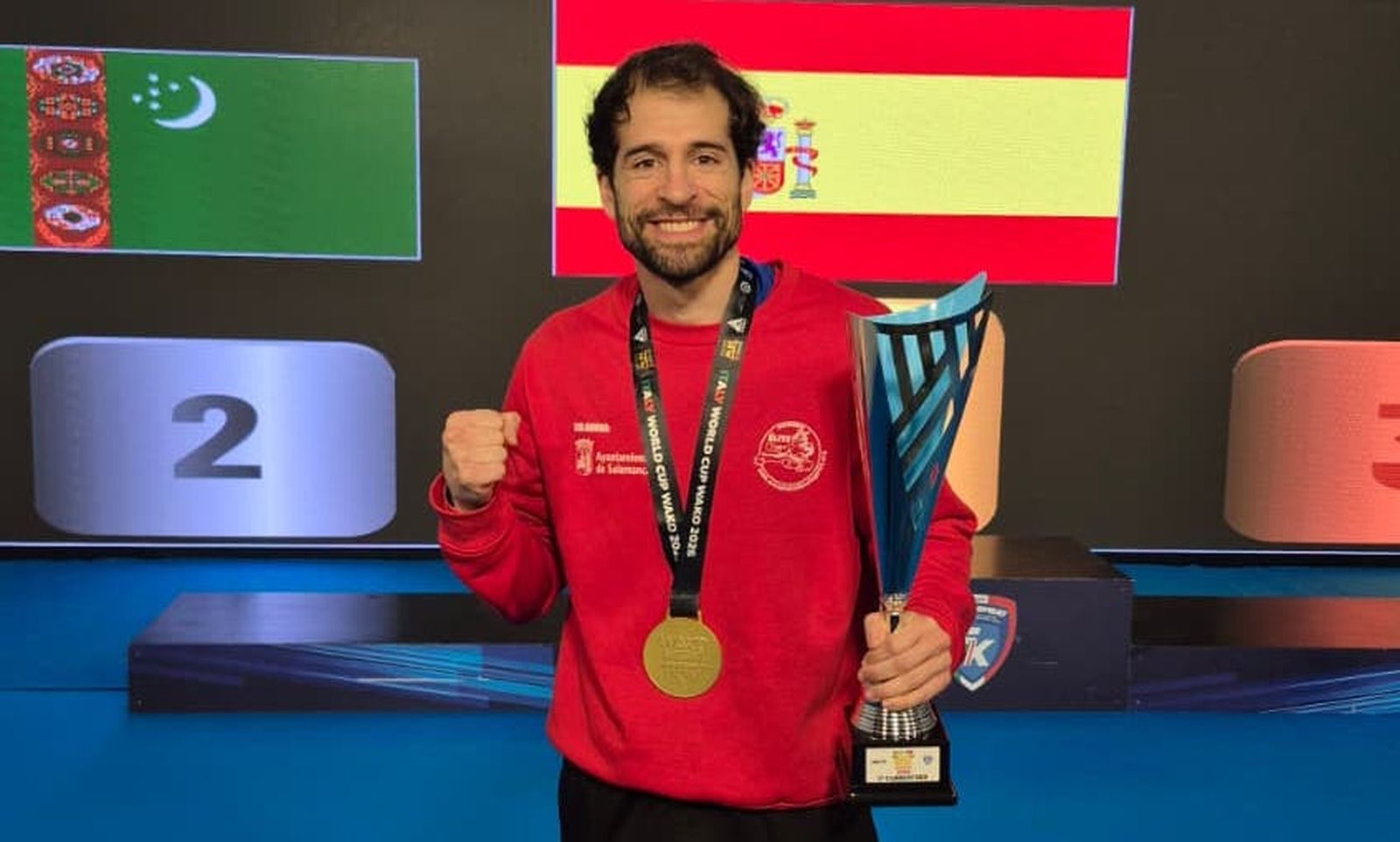 Manu García, campeón de la Italian WAKO World Cup