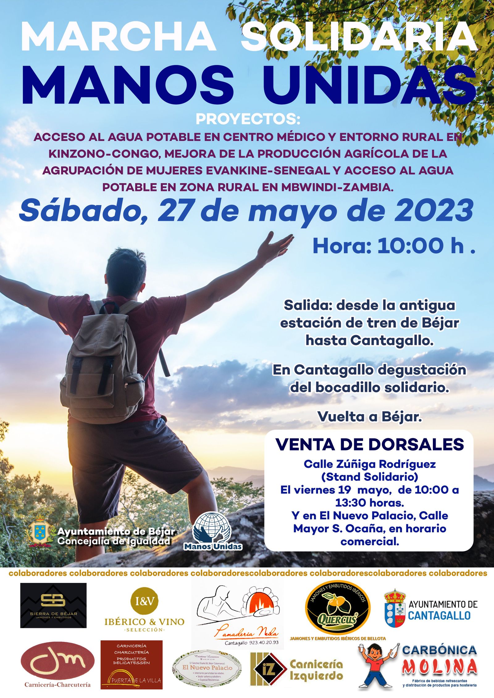 27 de mayo CARTEL MARCHA MANOS UNIDAS 2023 ok 