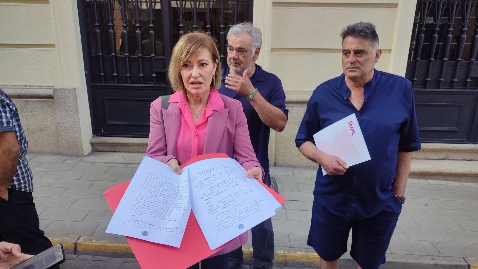 UPL, Terra SOStenible, Viriatos Zamora y Agricultores y Ganaderos Libres de Zamora presentan la demanda judicial. Archivo UPL, Terra SOStenible, Viriatos Zamora y Agricultores y Ganaderos Libres de Zamora presentan la demanda judicial. Archivo