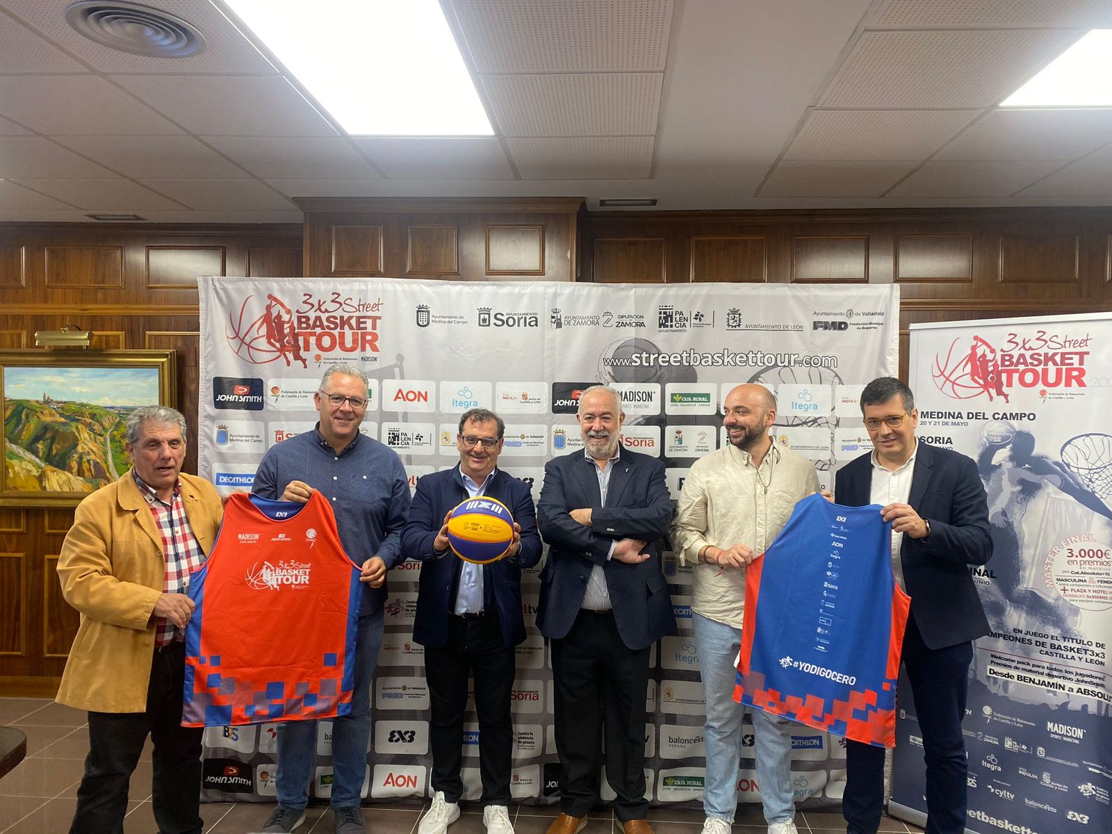 Presentación del 3x3 Street Basket Tour que tendrá lugar en IFEZA