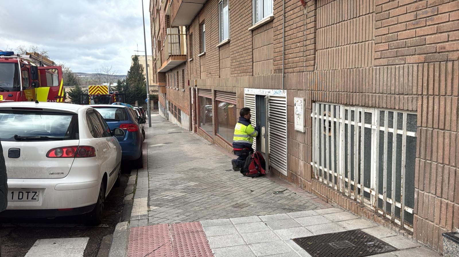 Amplio despliegue de los servicios de emergencia tras la intoxicación de una mujer en la calle Volta