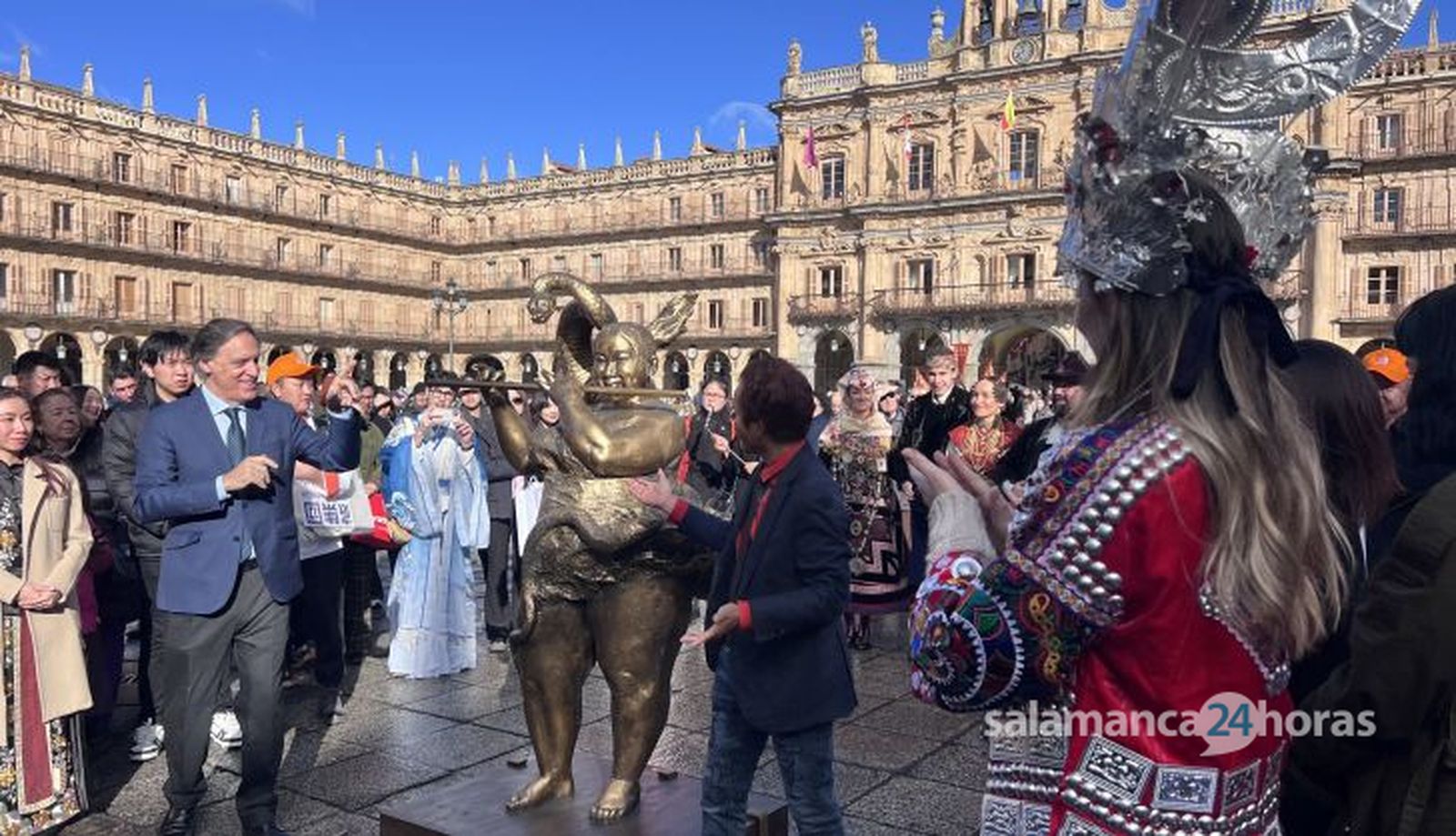 Celebración del Año Nuevo Chino 2025 en Salamanca 