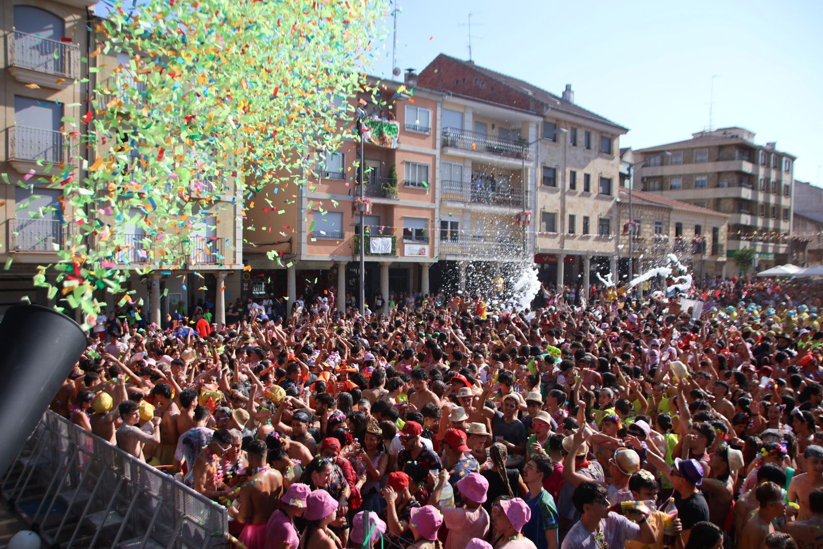 Chupinazo en Guijuelo