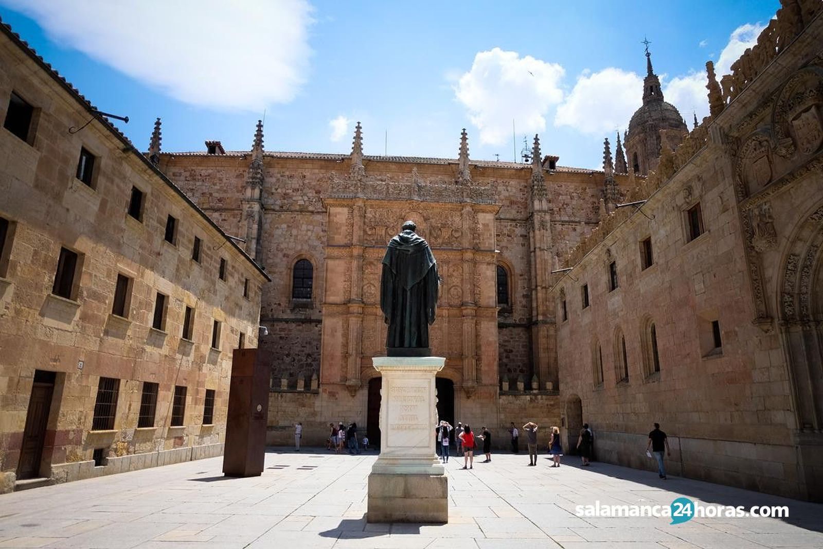 Patio de escuelas de la Universidad de Salamanca