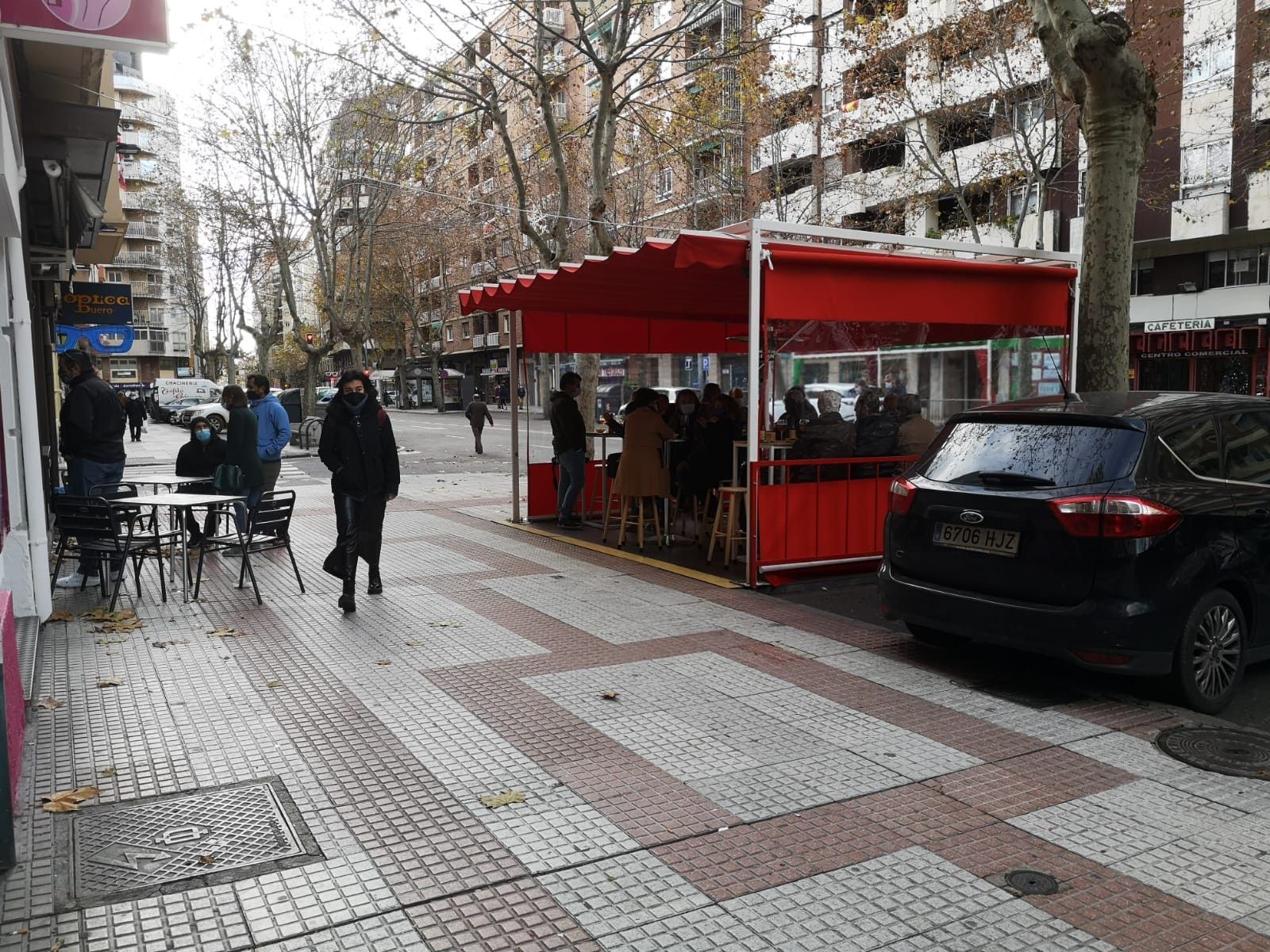 Una terraza de Zamora