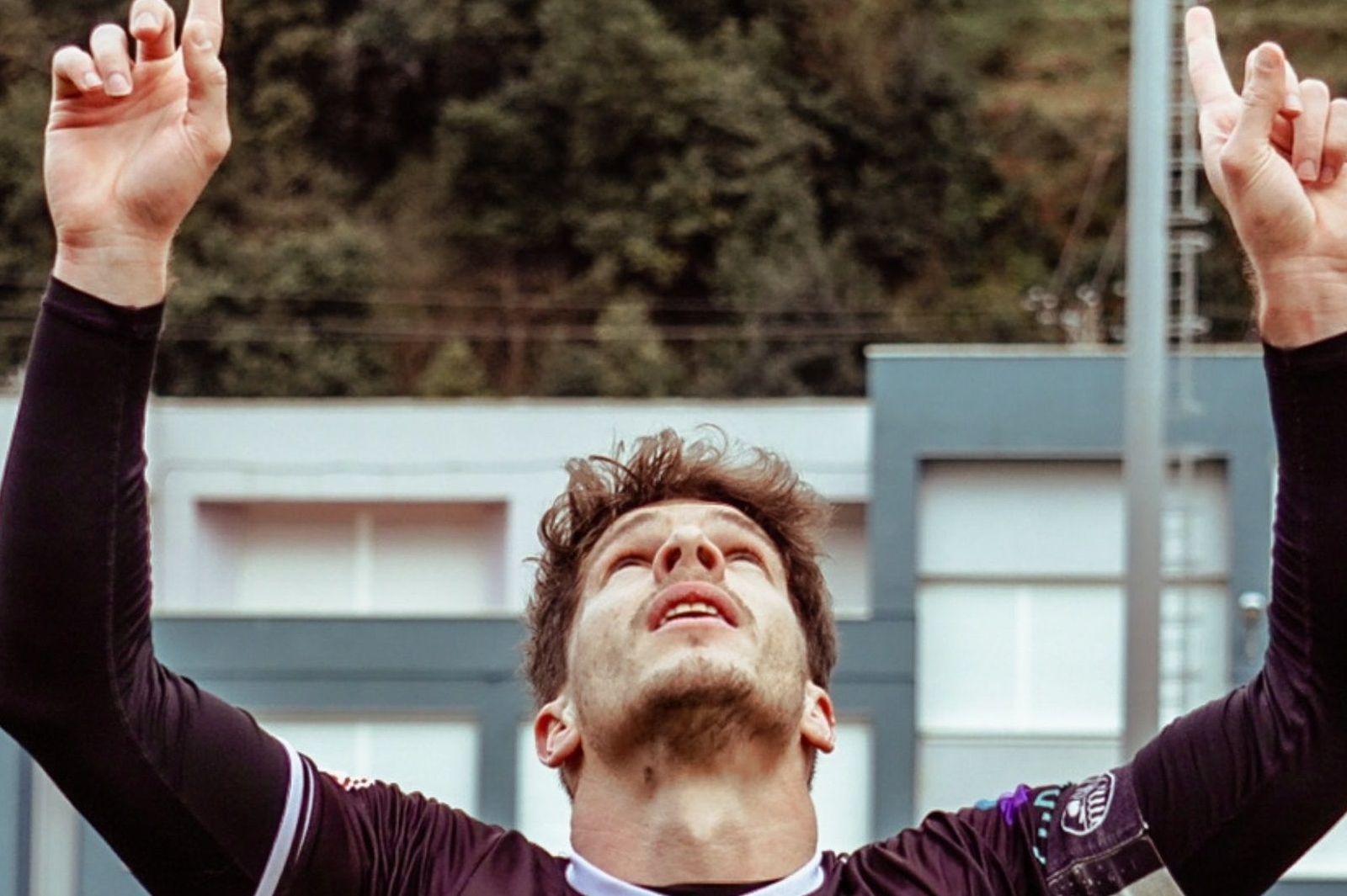 Amaro celebra su gol ante el Laredo FOTO SALAMANCA CF UDS