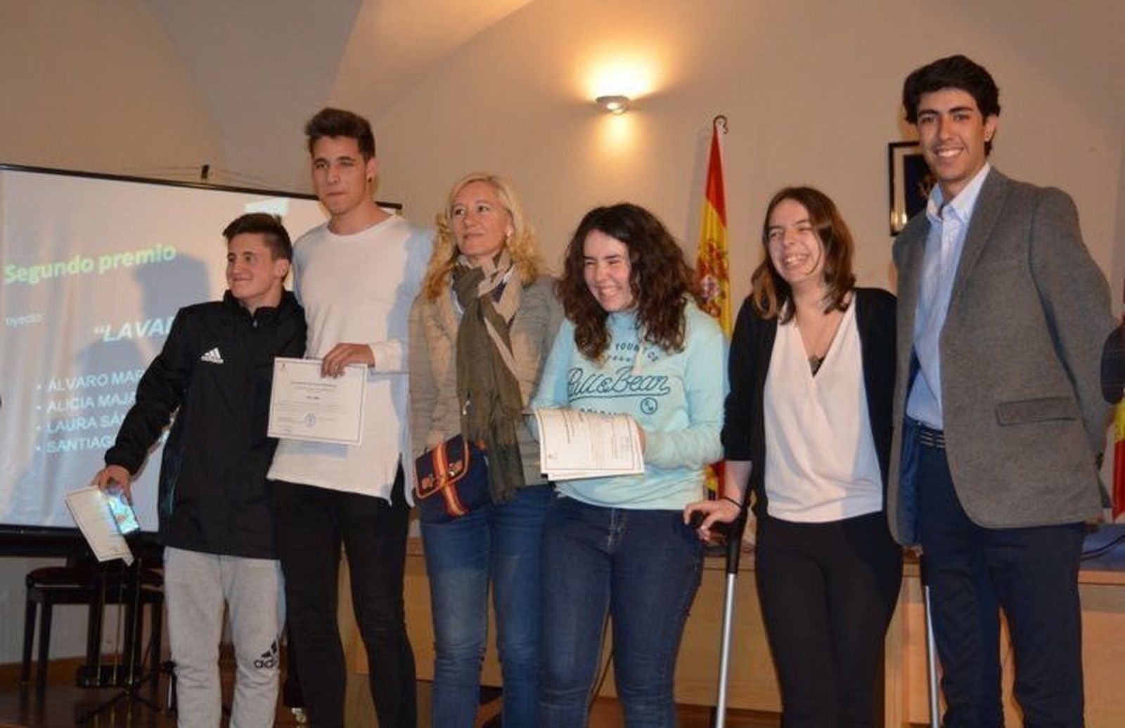 Entrega de premios en Béjar del concurso 'Motivar para emprender'