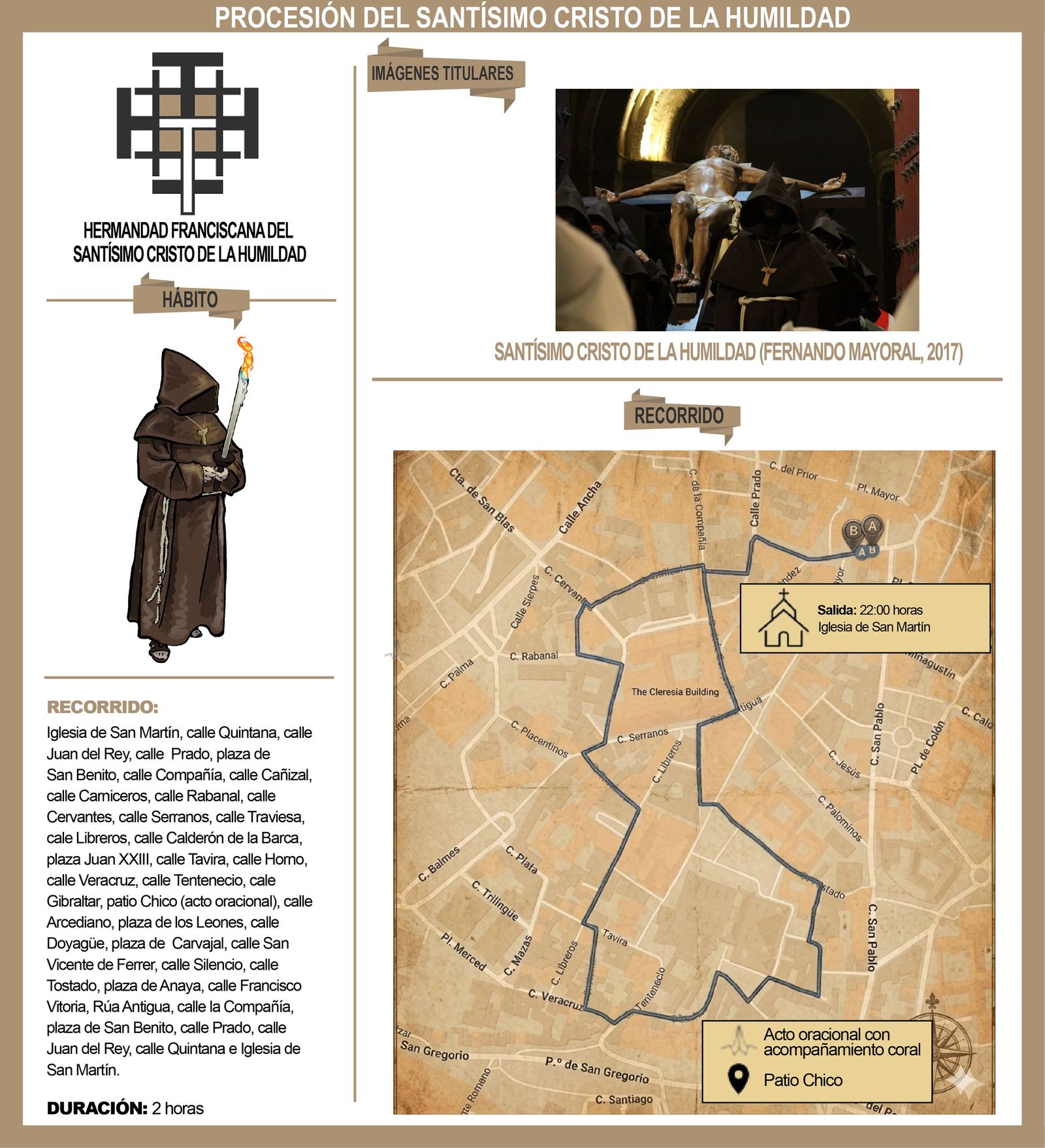 infografía Hermandad Franciscana