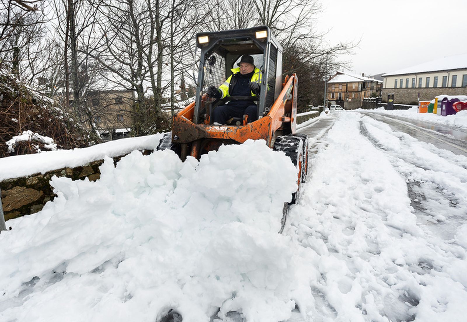 Temporal de nieve en la provincia de Salamanca, nevada 28 de enero de 2026