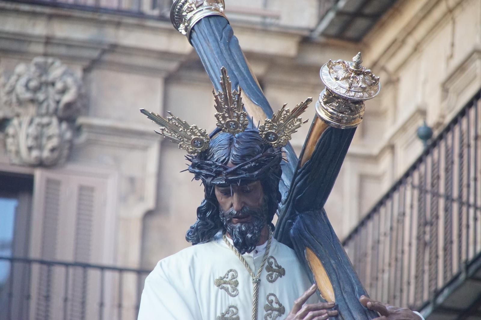 Las imágenes de la emotiva procesión de la Dominicana sin el Cristo de la Buena Muerte (6).jpeg