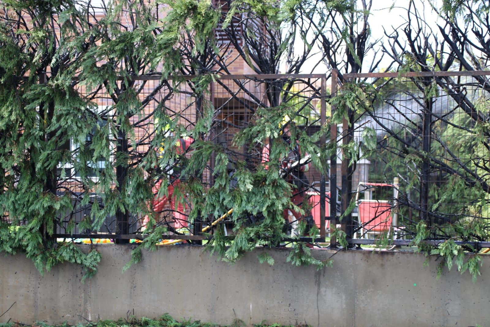 Incendio en una casa de Villamayor junto al Parque Científico