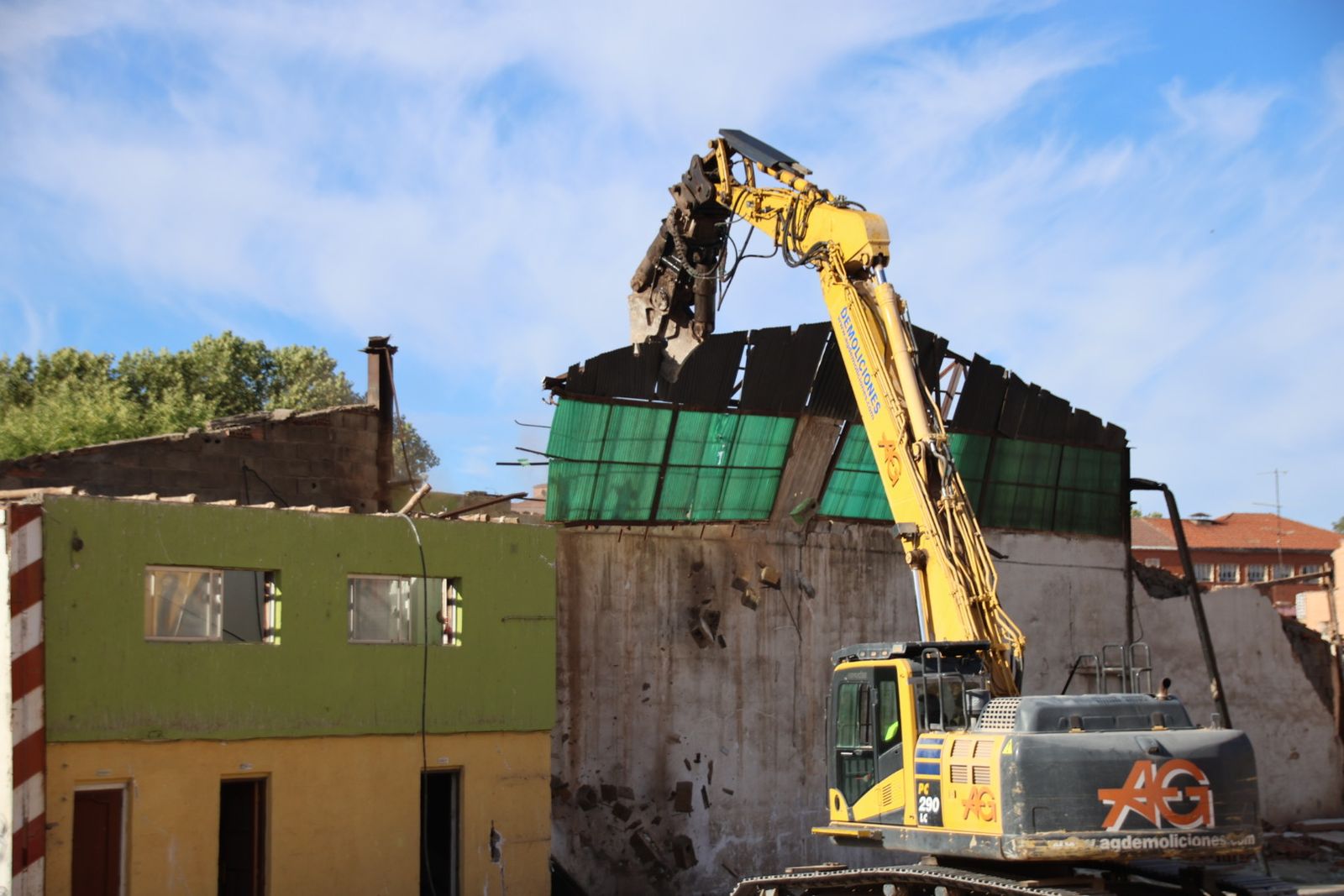 El alcalde de Salamanca, Carlos García Carbayo, visita las obras de urbanización de la Unidad de Acción Nº 2 del PERI 7