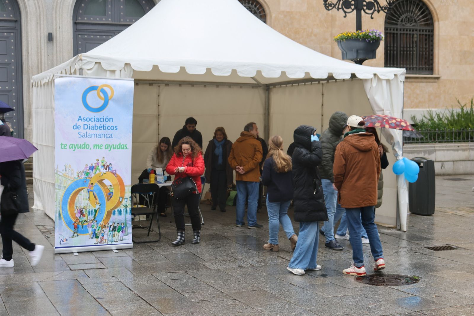 Carpa informativa pruebas de Glucemia en Los Bandos