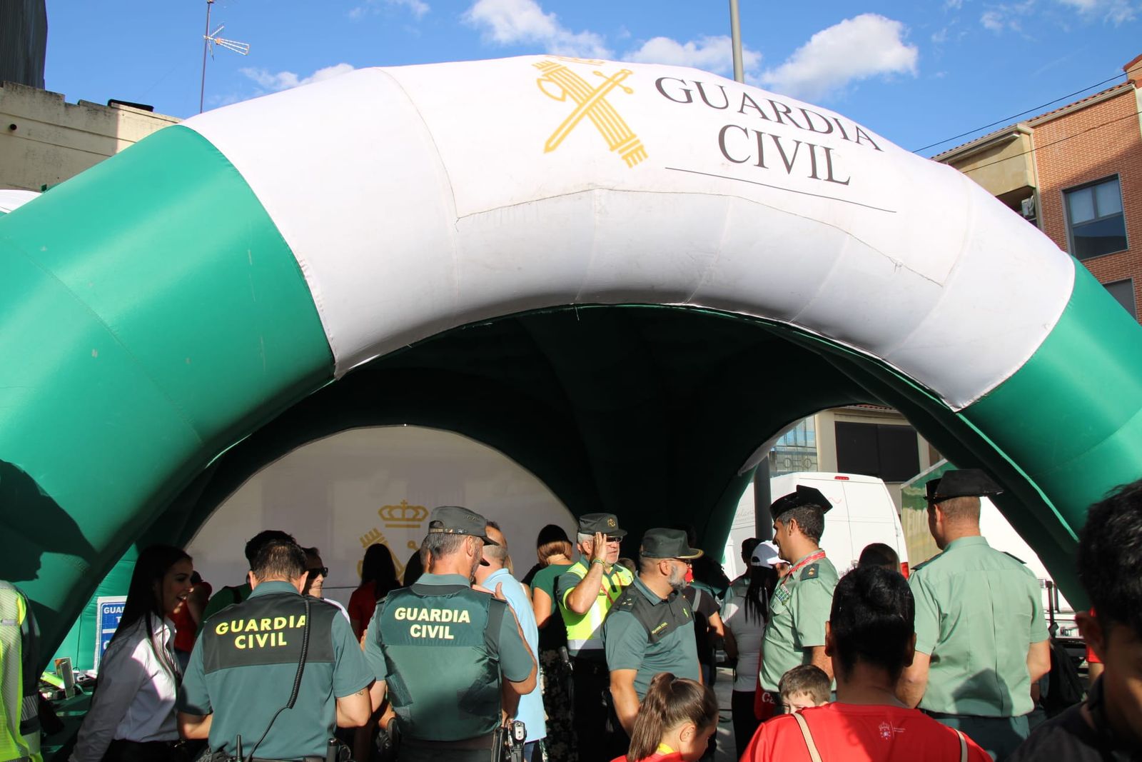 Así es el dispositivo de seguridad de la Guardia Civil en una etapa de La Vuelta