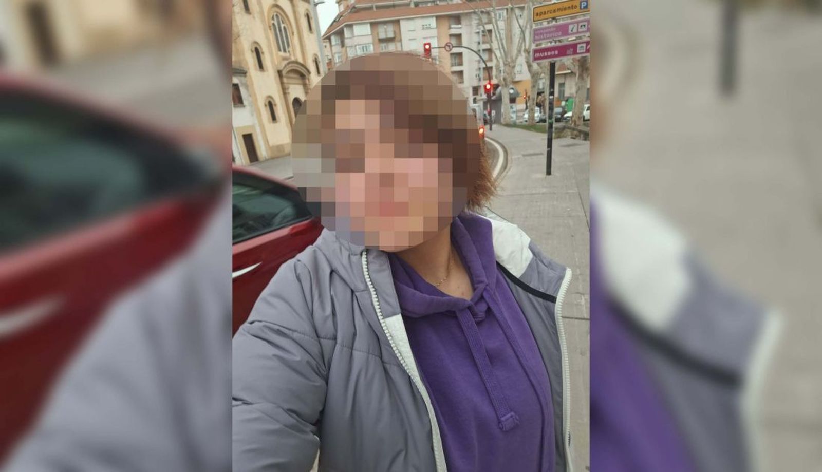 Imagen difundida de Amaya, la joven desaparecida