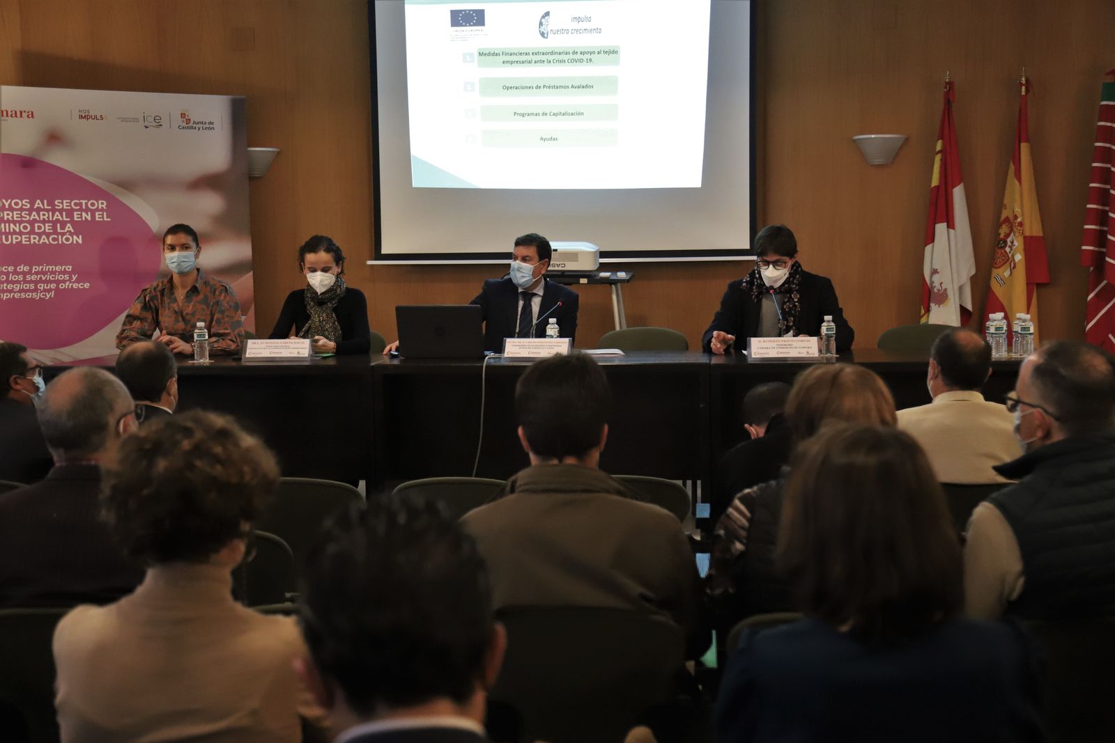 Un instante de la presentación