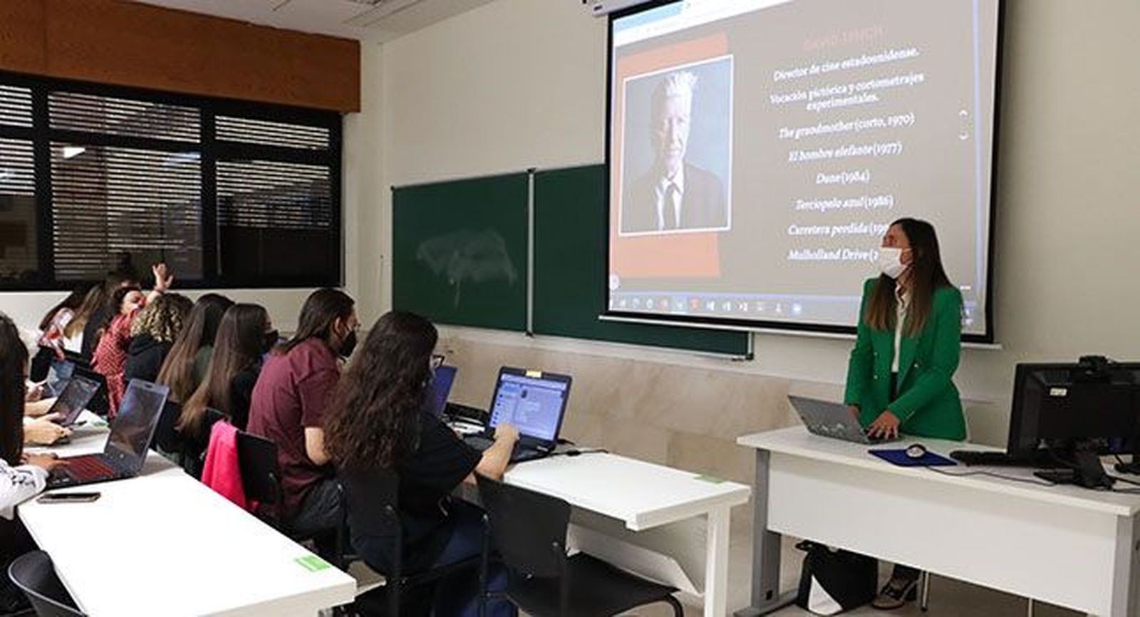 Estudiantes en la USAL