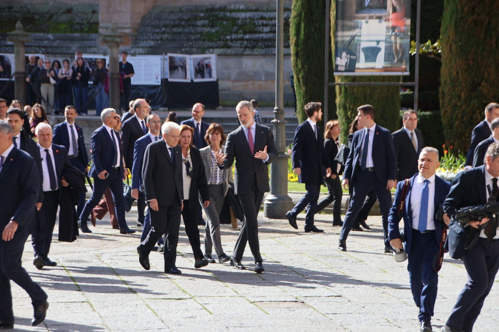 Investidura de Sergio Mattarella como doctor 'honoris causa' de la USAL con la presencia del Rey Felipe VI