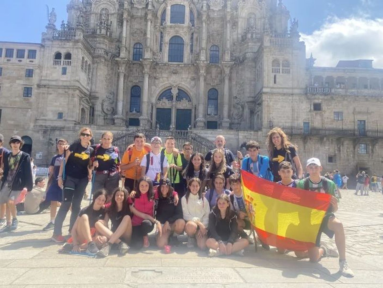 Alumnos del San Vicente de Paúl. FOTO: Benavente Digital
