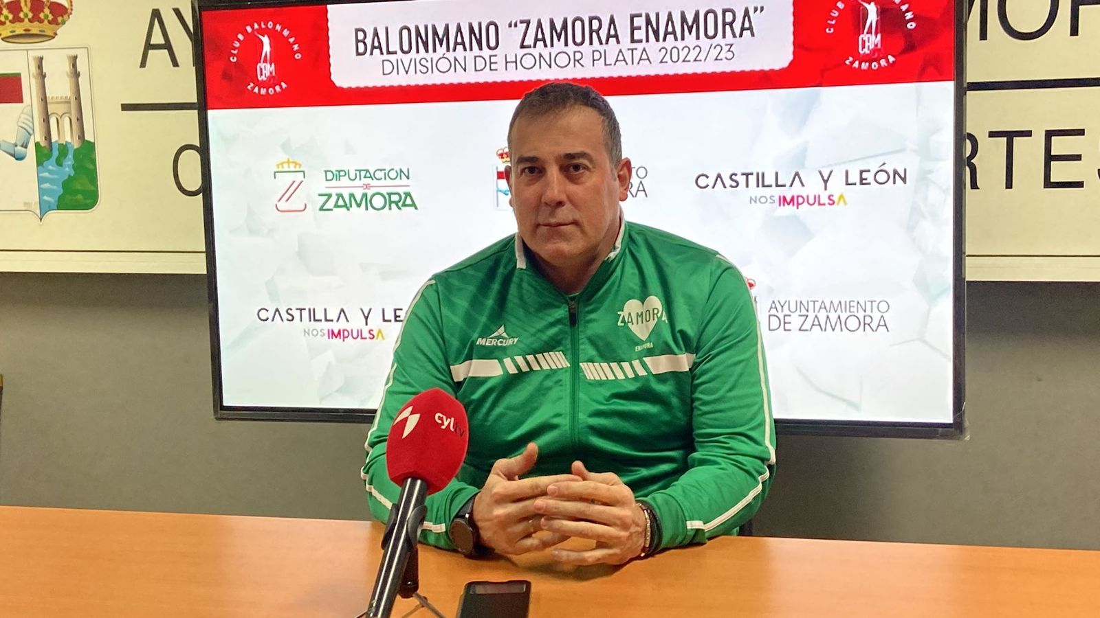 Fran González en rueda de prensa
