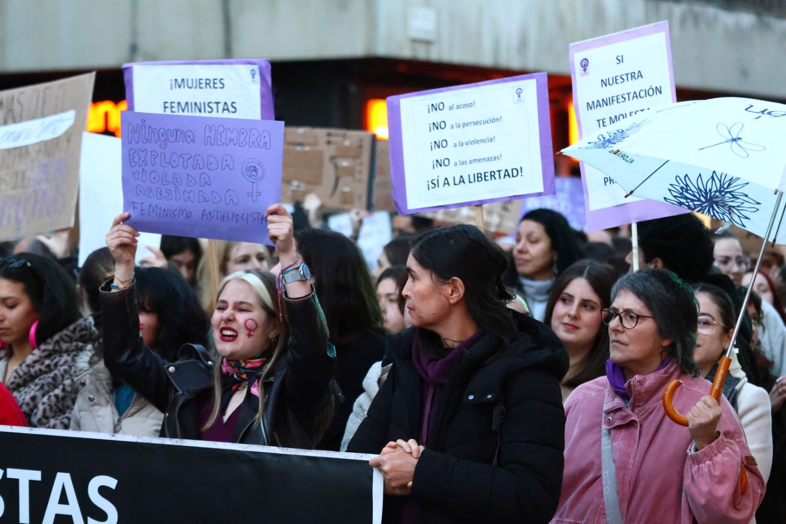 Manifestación por el 8M en Salamanca