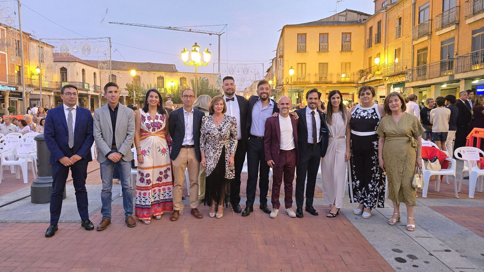 Peñaranda, Chupinazo y presentación de las reinas y damas
