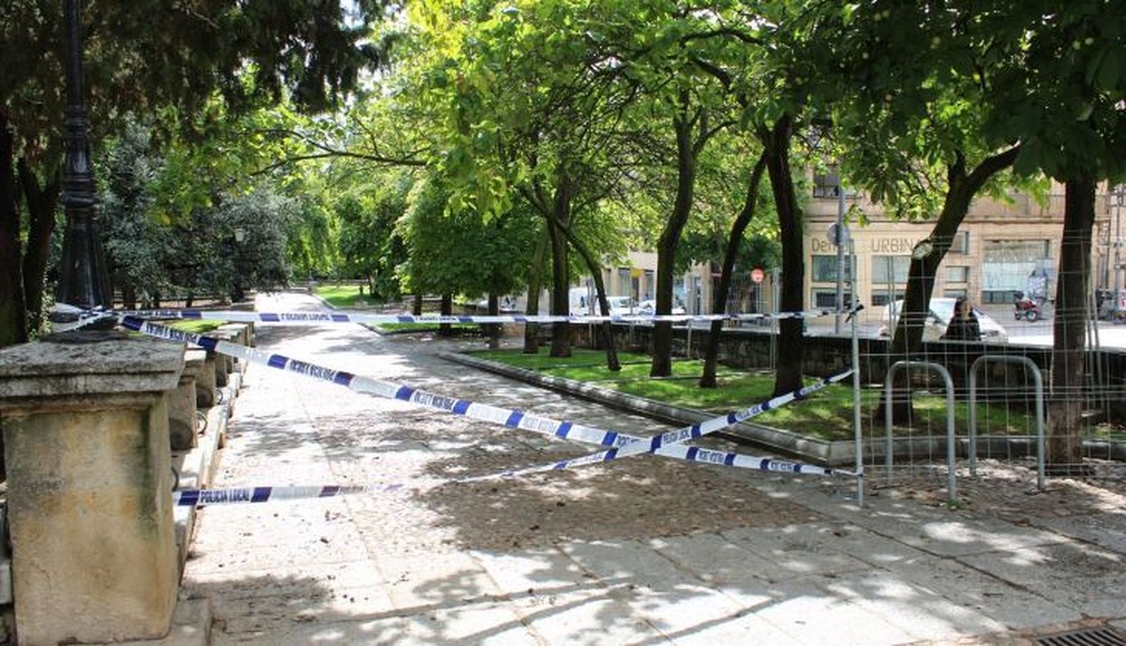 Campo San Francisco vallado