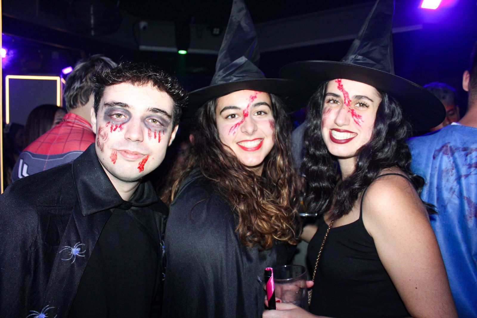 Salamanca de noche, viernes 31 de octubre