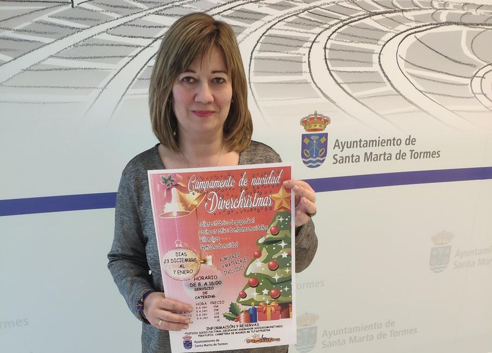 Foto campamento Navidad