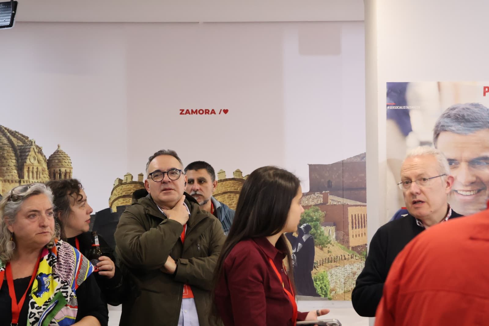 Noeche electoral en la sede del PSOE en Zamora