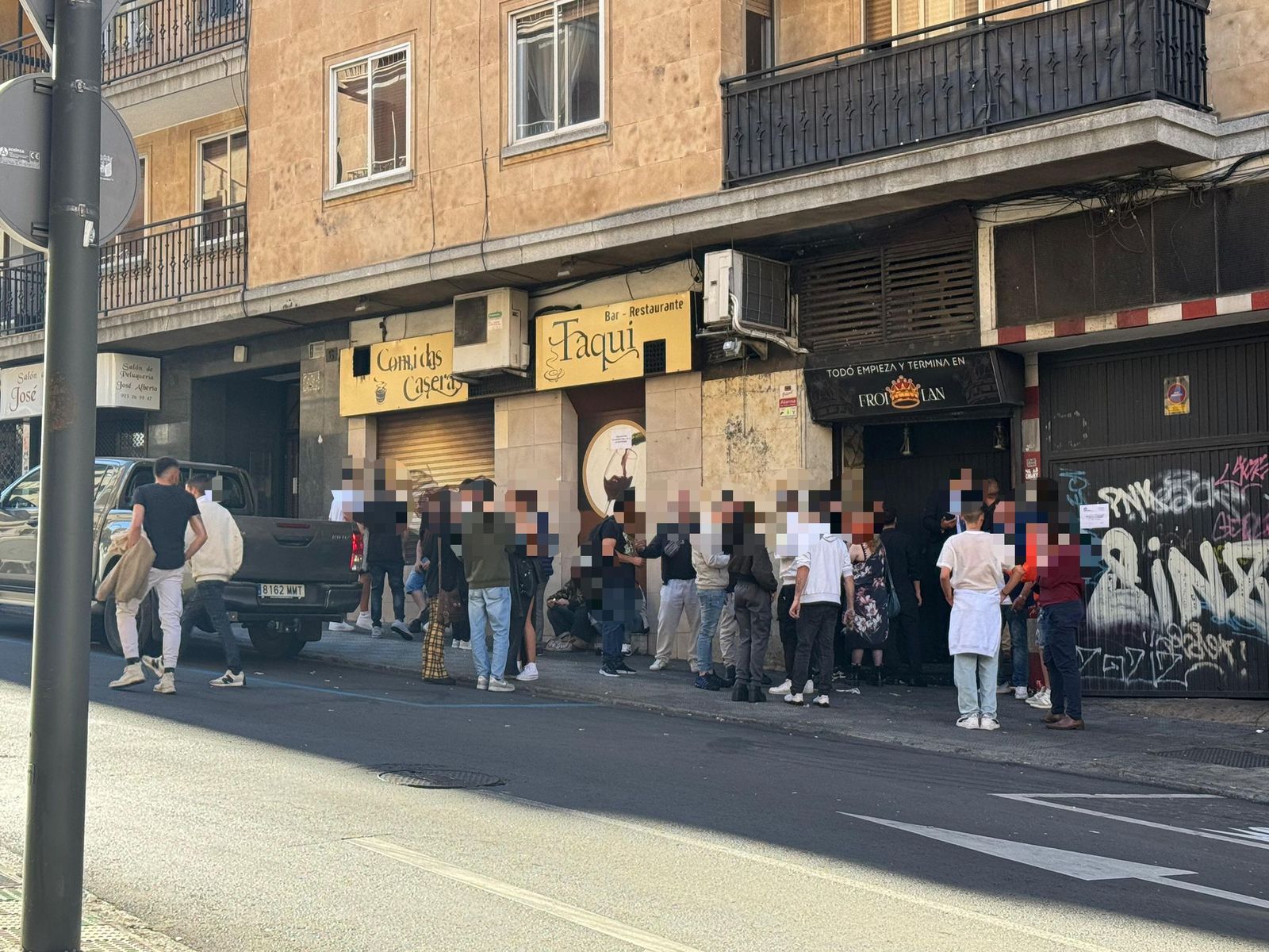 Situación en el after de la Cuesta de Sancti Spíritus