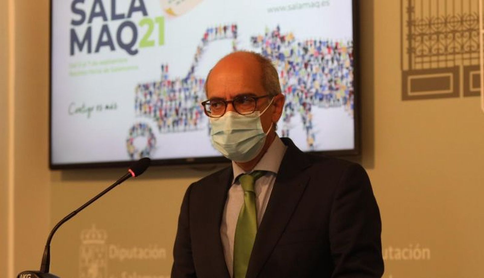Javier Iglesias, presentación Salamaq
