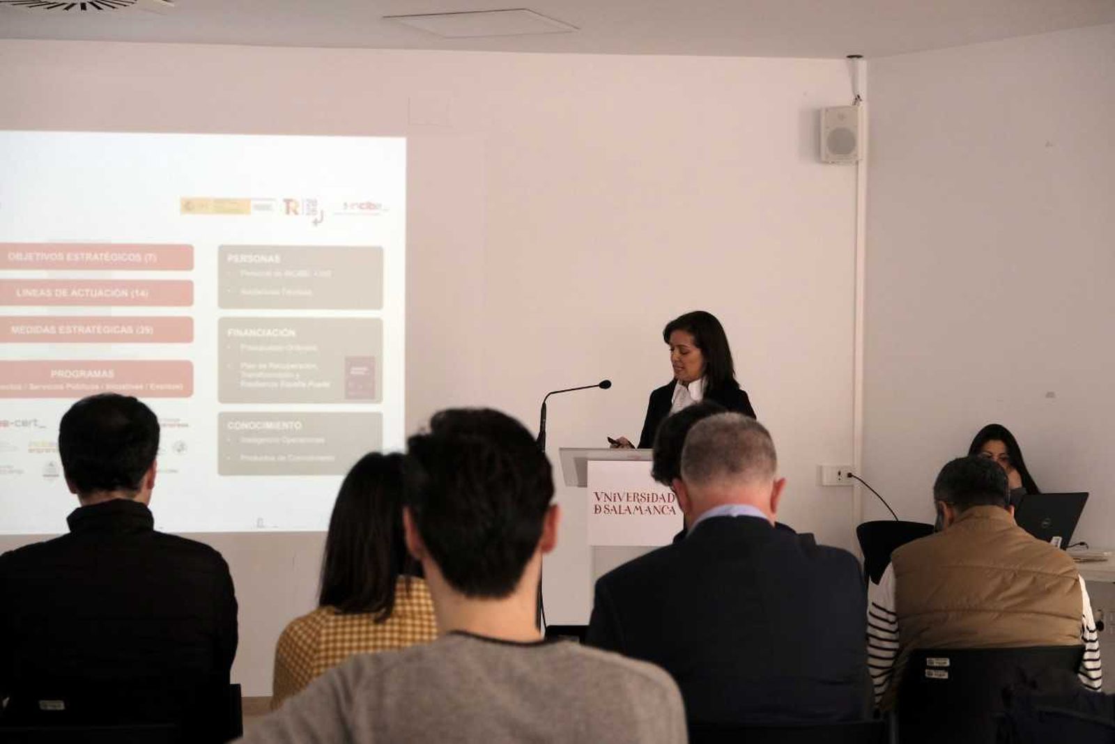 Presentación CyberCamp-USAL. Foto INCIBE