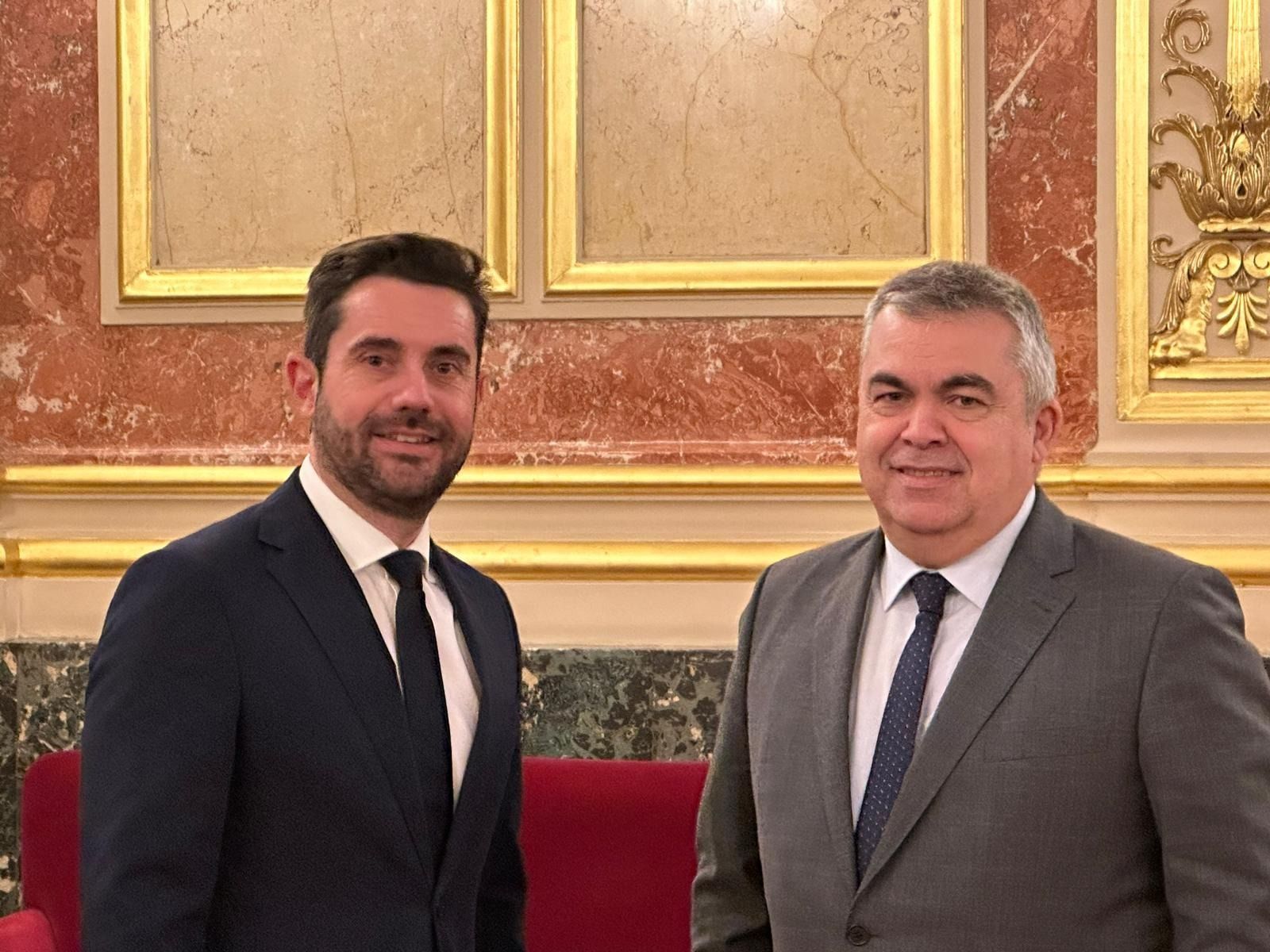 Imagen de Antidio Fagúndez y Santos Cerdán