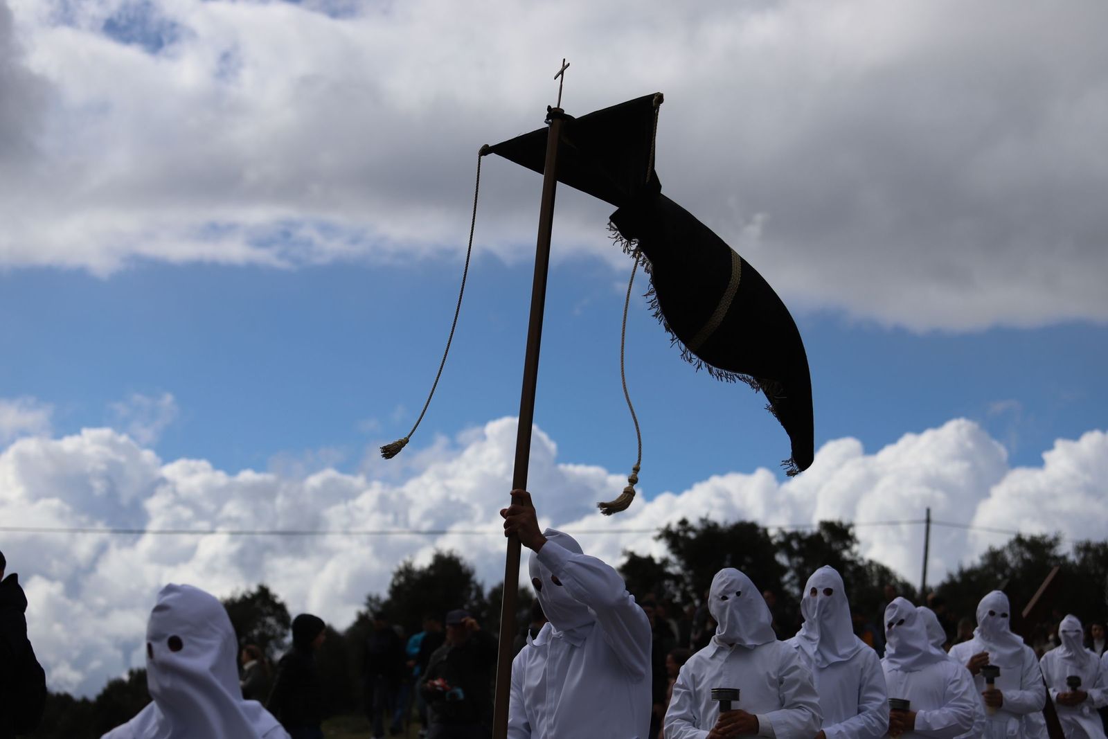 Procesión del Santo Entierro de Bercianos de Aliste. Fotos: María Lorenzo