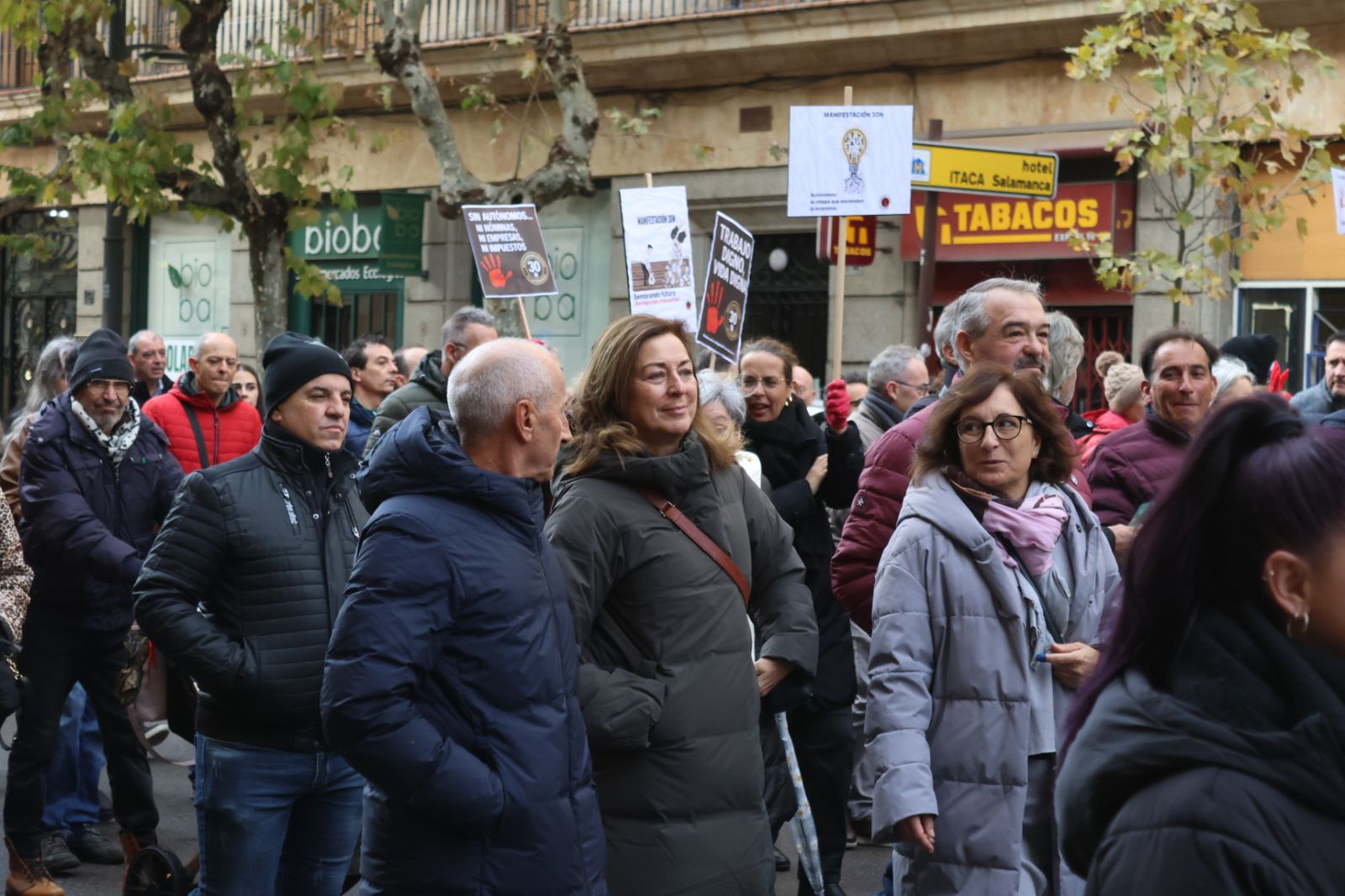 Manifestación de Autónomos por el 30N