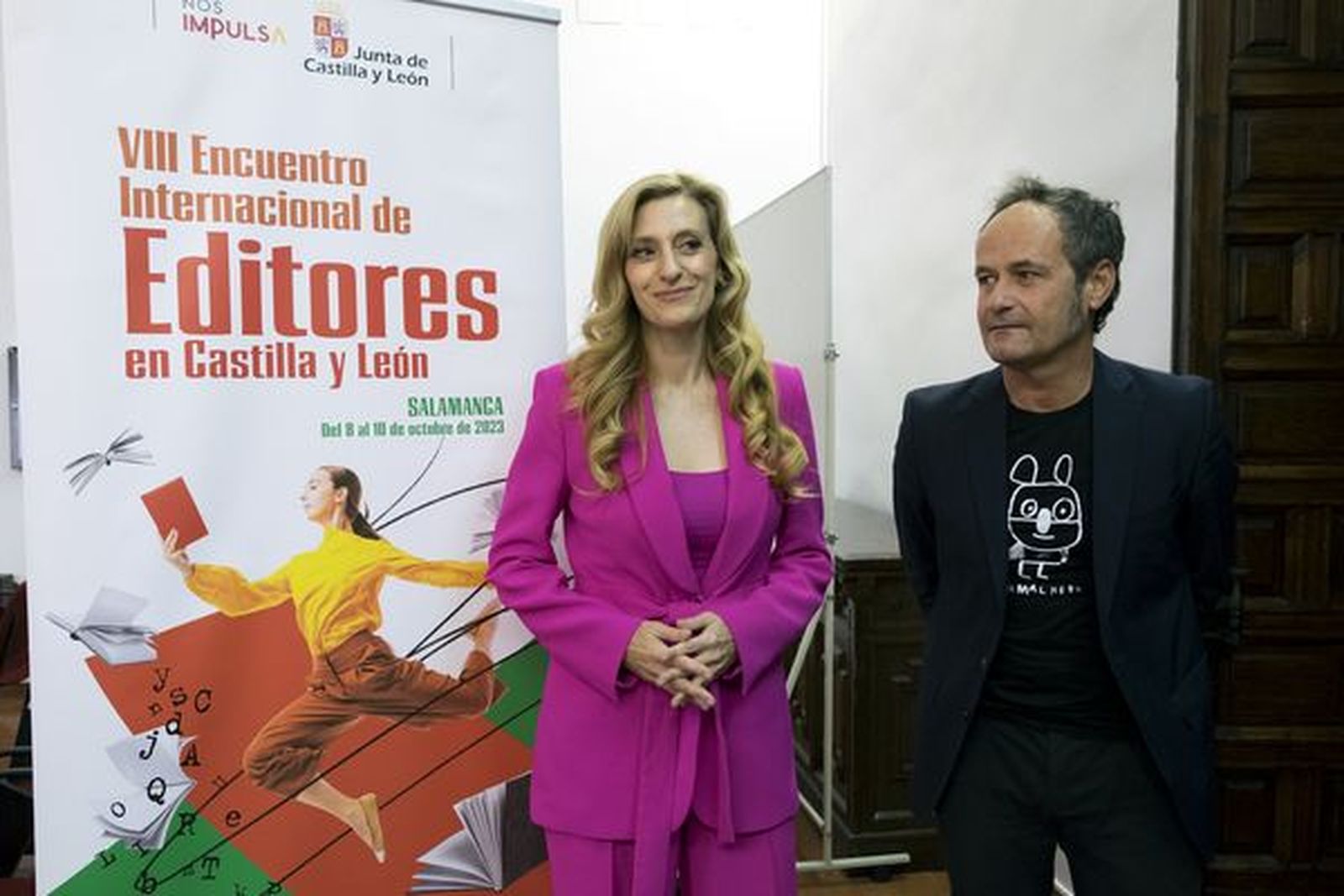 Mar Sancho en el VIII Encuentro de Editores de Castilla y León. ICAL