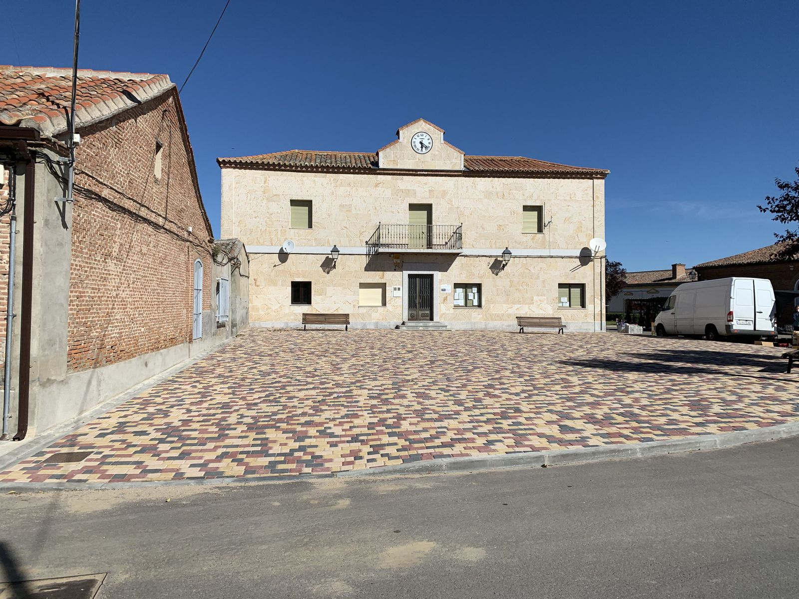 Fachada del Ayuntamiento de Tarazona de la Guareña