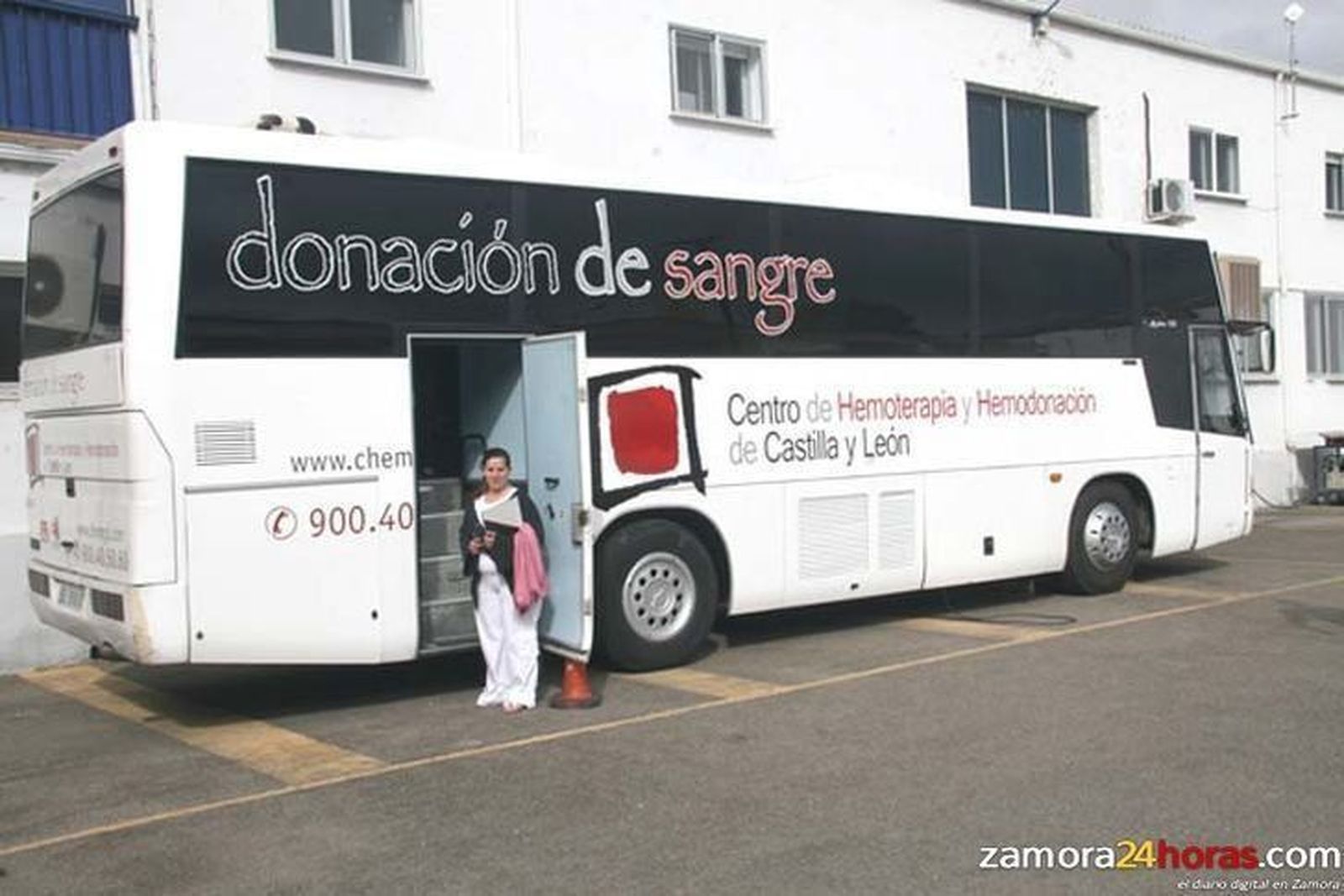 Autobús Donantes de Sangre. Archivo